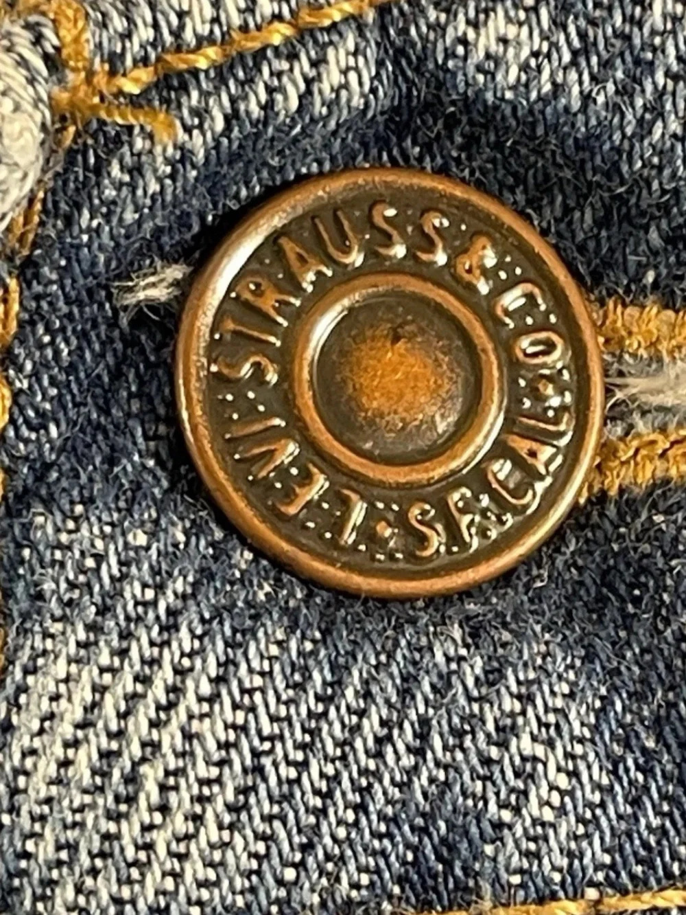 Levi's 90's Orange‎ Tab 505 Jeans Vintage USA Made-Men's 36x30 (fits like 34x26)